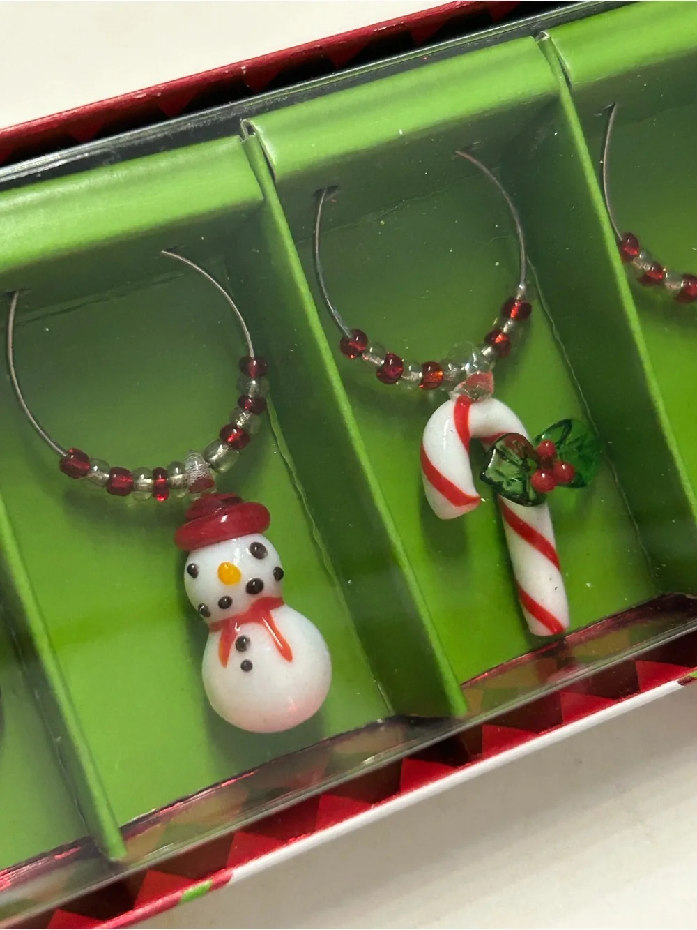 Christmas Wine Glass Charms Pier 1 Imports Drink Charms Set